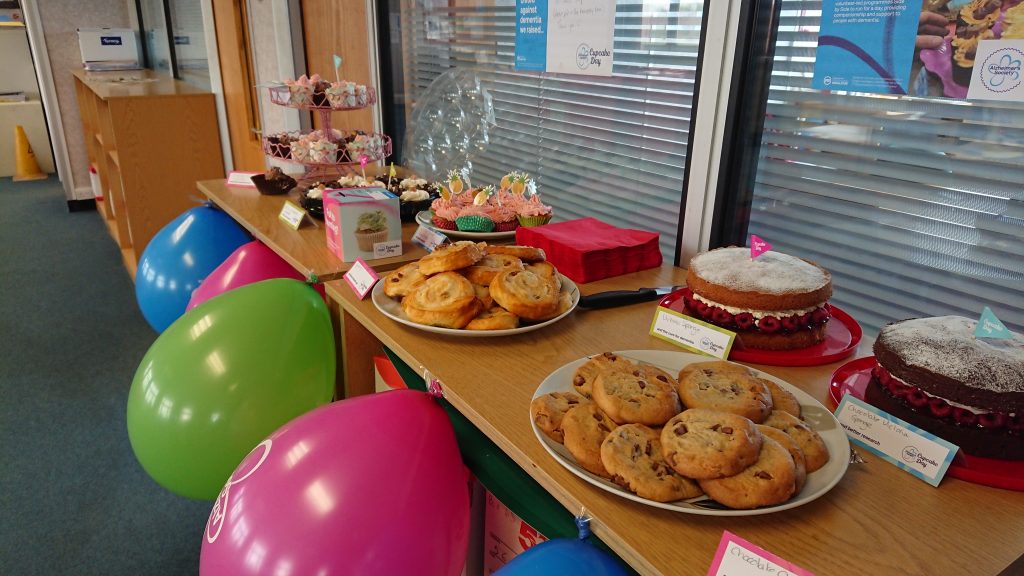 Alzheimer's Society Cupcake Day Bake Sale