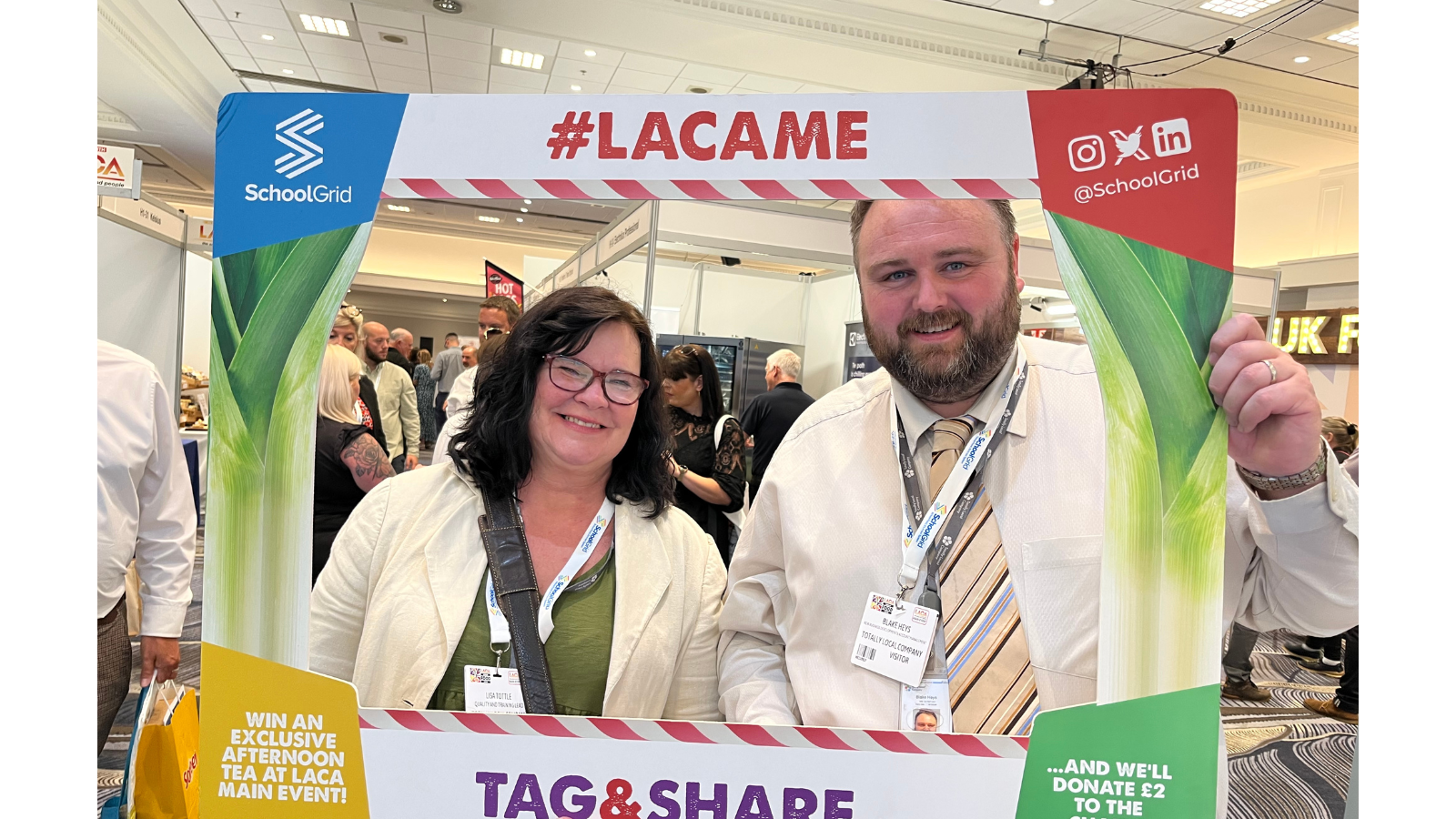 The LACA School Food Show and Main Event are the only national events dedicated to the school food sector