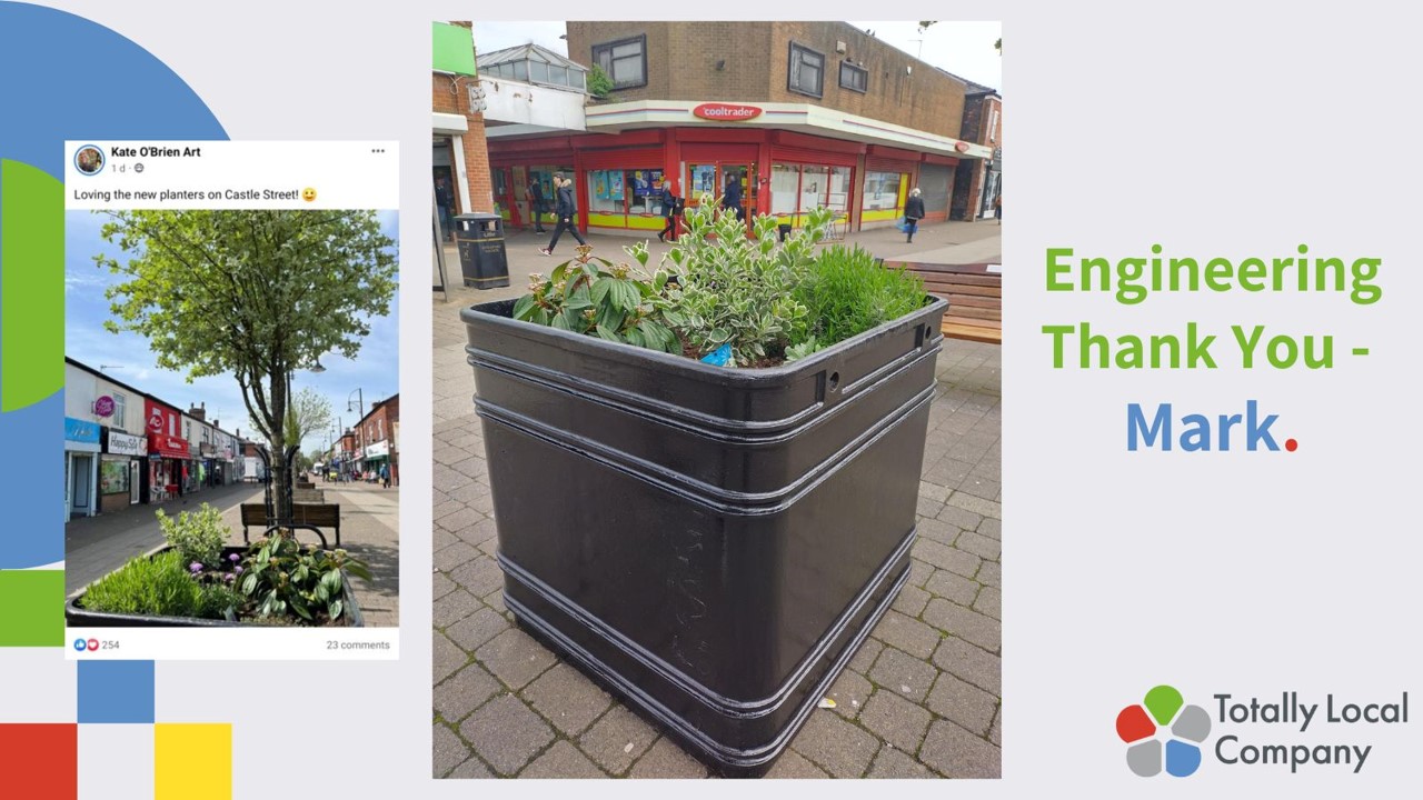 Castle Street Planters