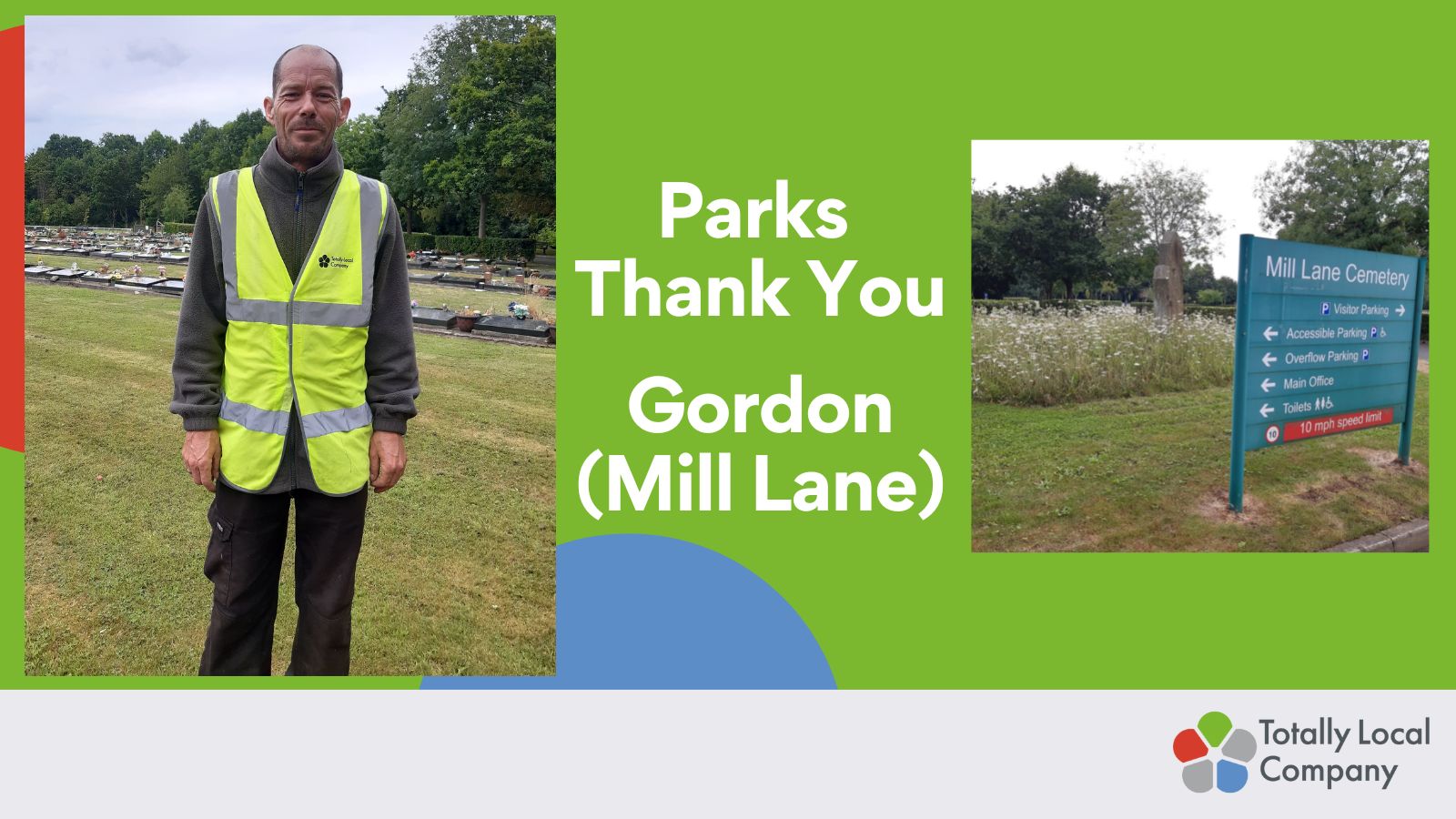 Parks Thank You – Mill Lane Cemetery