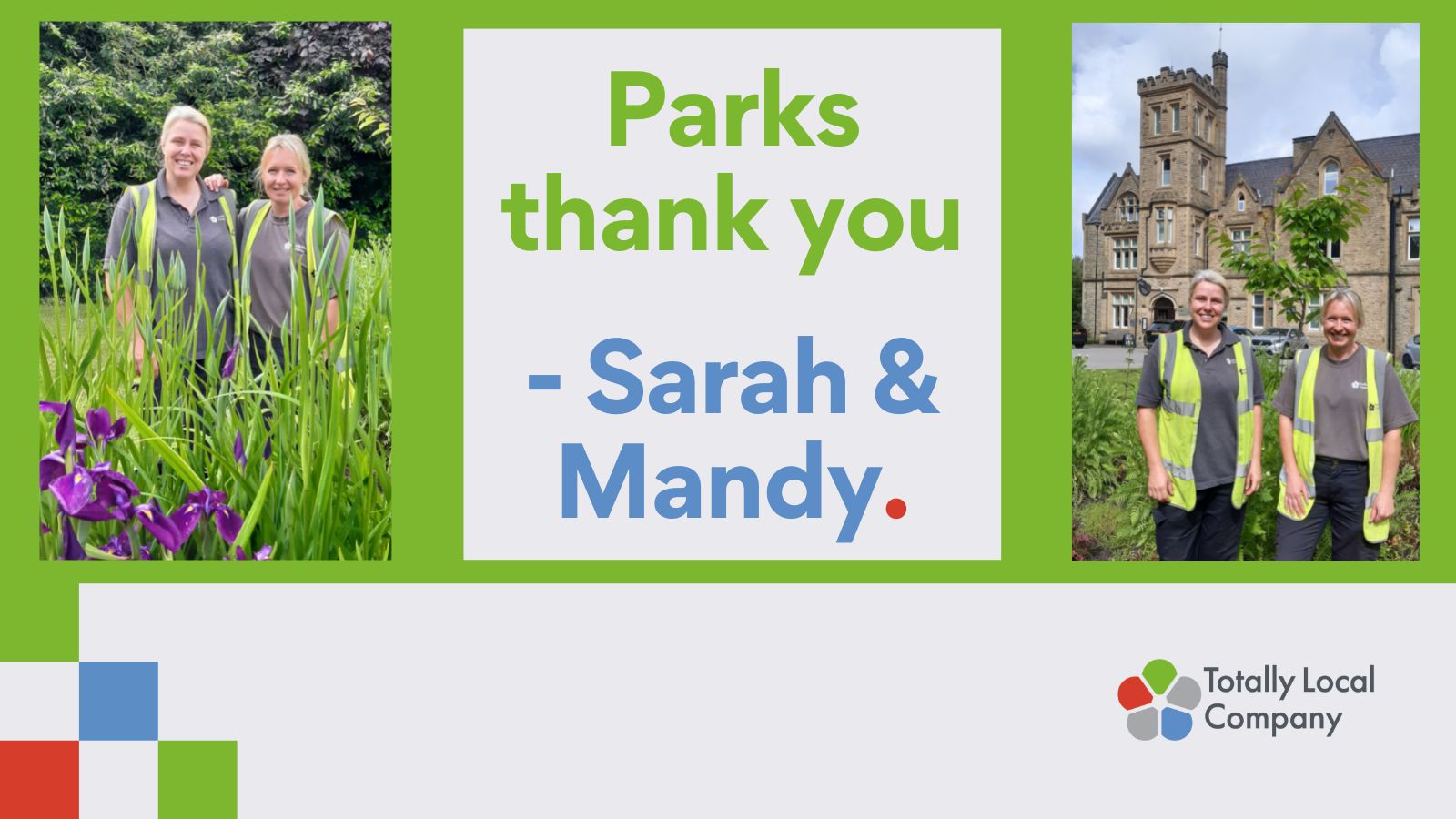 Parks thank you