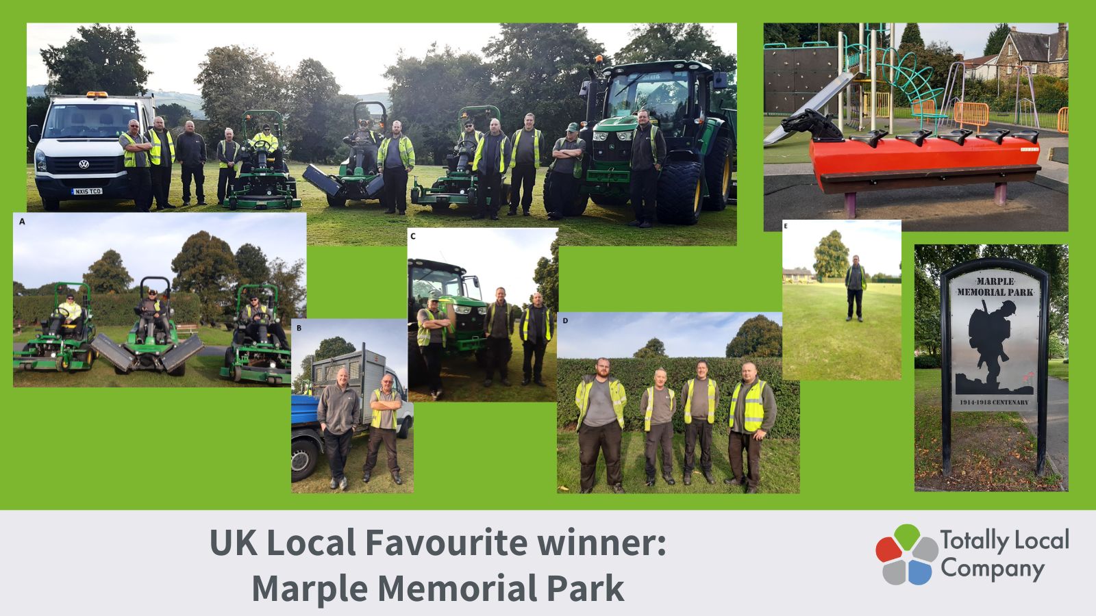 Our Marple Memorial Park Award-Winning Team