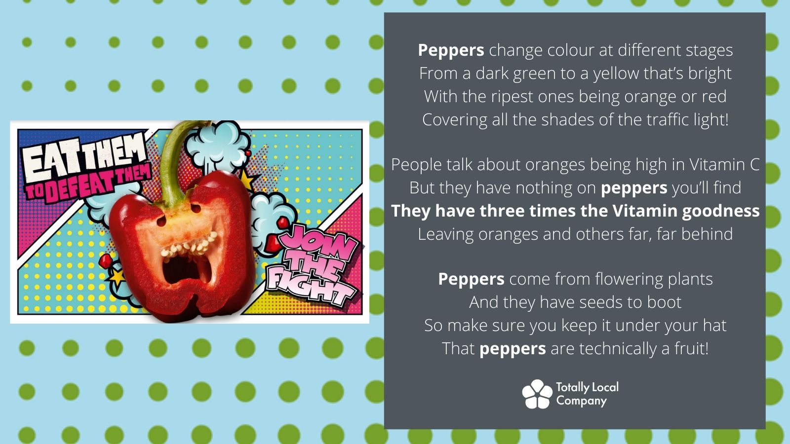 Eat Them to Defeat Them – Peppers!