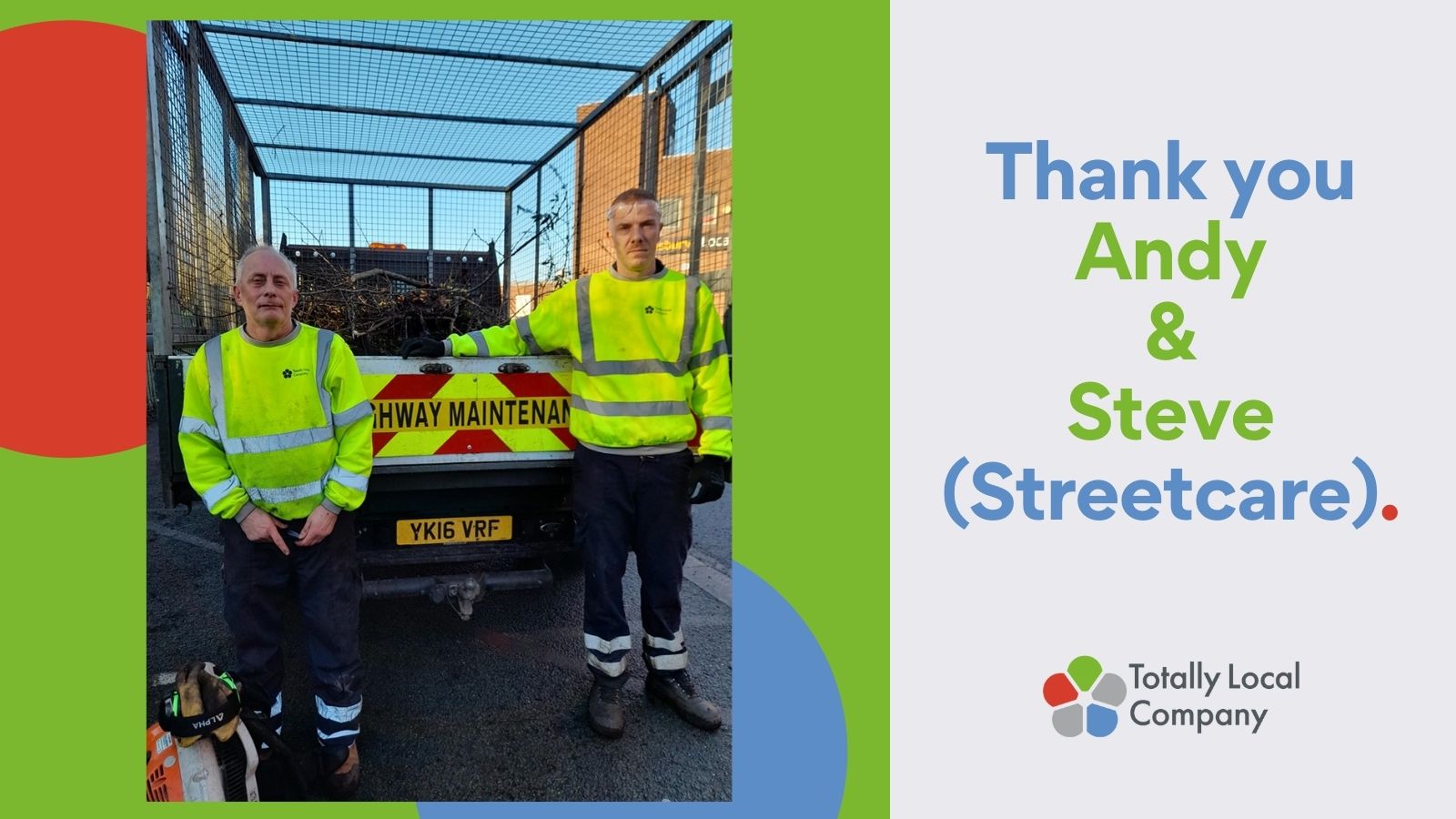 Streetcare thank you