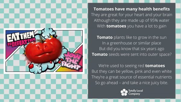 Eat Them To Defeat Them – Tomato!